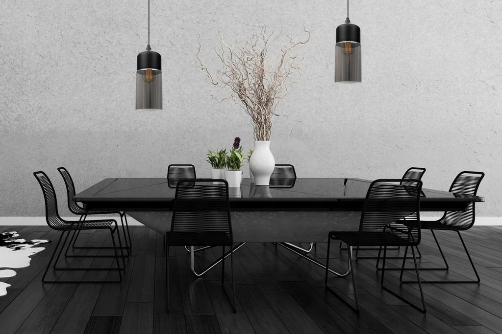 HANGING CEILING LAMP, GLASS PLAFON, LED LAMP