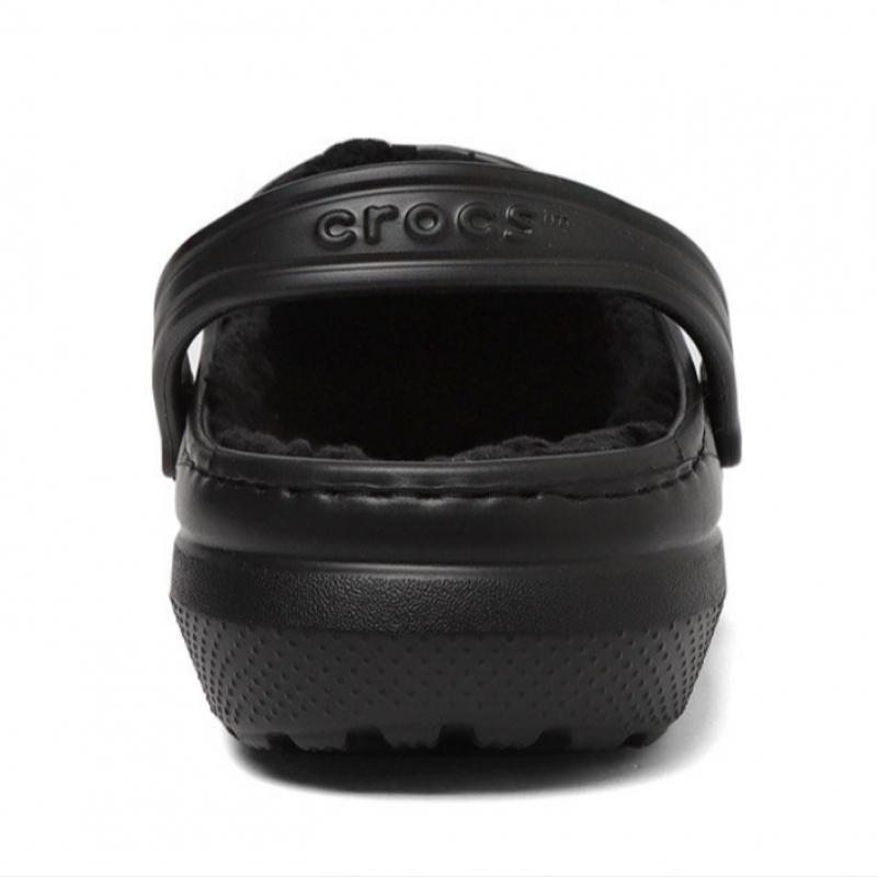 Crocs Kids Adult Classic Lined Clogs Fur Indoor Shoes K 207010 060