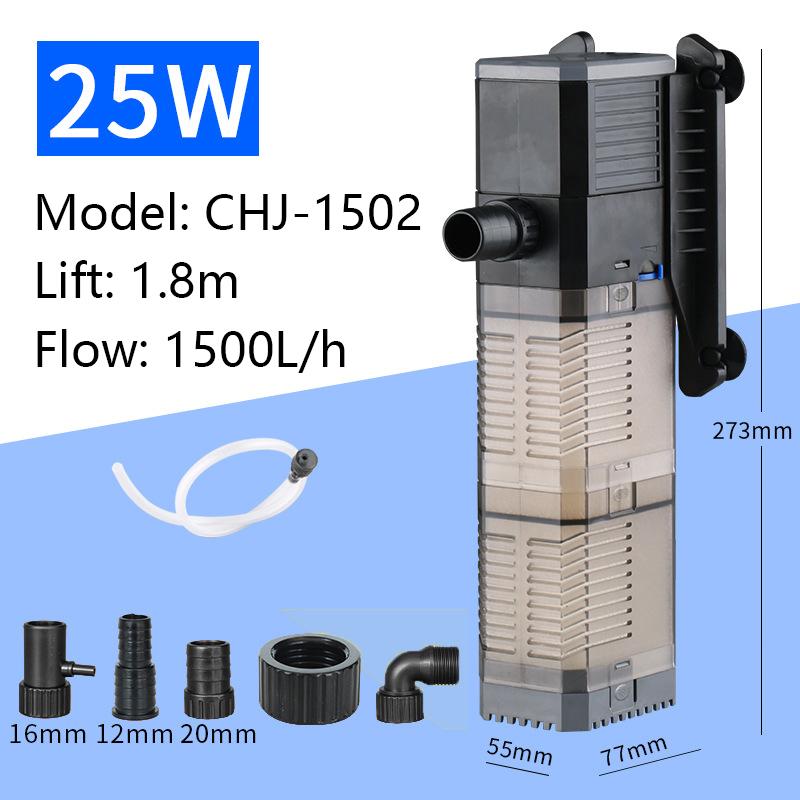 New 4-in-1 Aquarium Submersible Pump CHJ502/CHJ602/CHJ902/CHJ1502  Replacement Cotton Fish Tank Filtration Micro Water Pump