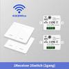 Interruttore Luce Wireless 433MHz Telecomando 1/2/3 Gang Interruptor Muro Interruttore Smart per Illuminazione 10A 110V 220V Per Lampada Luce LED Accessori Smart Home