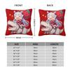 Gold Ship Christmas Pillowcase Double-sided Printing Cushion Cover Decorative Uma Musume Anime Throw Pillow Case Cover