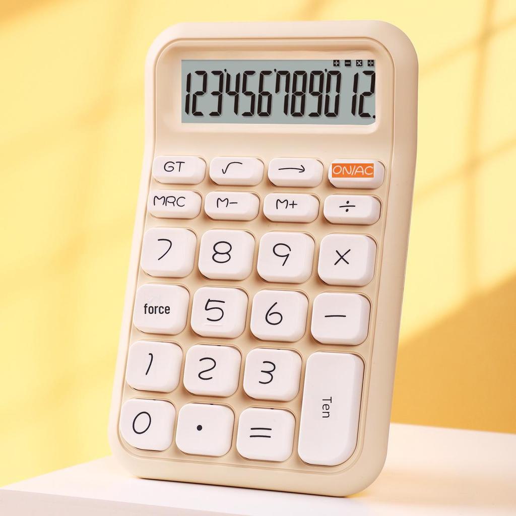 12-Bit Cute Portable Calculator for Office Use