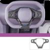 For Changan AVATR 06 2025 + Car Styling Central Control Armrest Rear Air Vent Outlet Front Water Cup Cover Carbon Fibre Interior