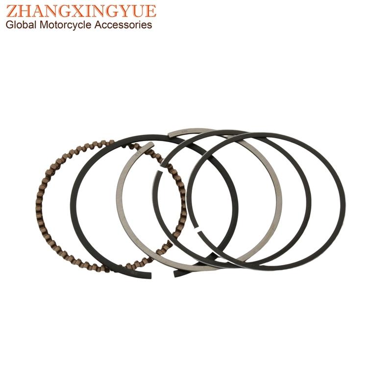 Motorcycle 57mm Piston Kit For Piaggio Fly 125 Liberty Zip Typhoon 125cc 2V 4T Scooter Engine Parts