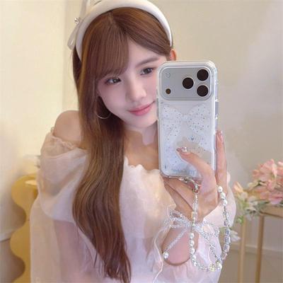 High-End Rhinestone Bow iPhone 17/16 Pro Max/15/14 Case