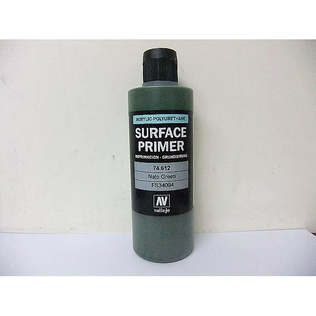 Peinture - Acrylicos Vallejo - Primer Nato Green FS34094 - 200ml - Mat - Acrylique