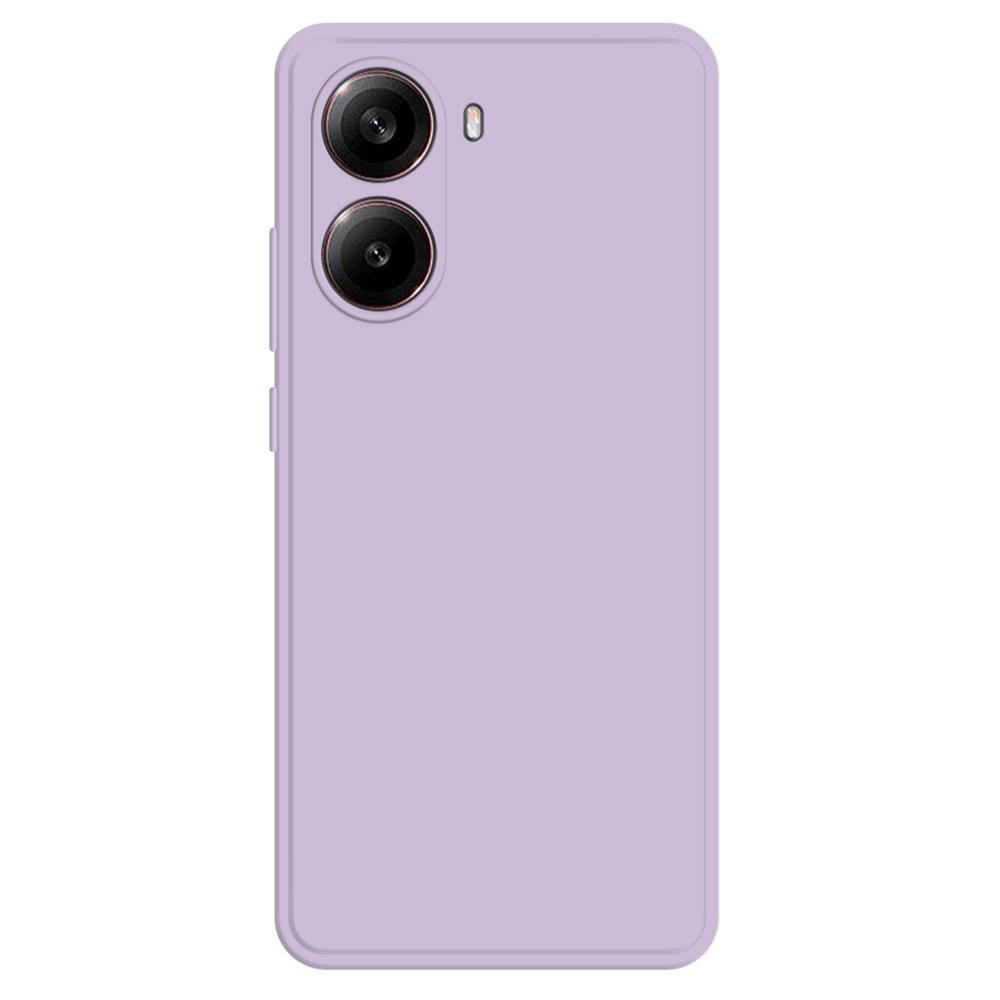 For Xiaomi Poco X7 Pro 5G/Redmi Turbo 4 5G TPU Case Straight Edge Protection Phone Cover