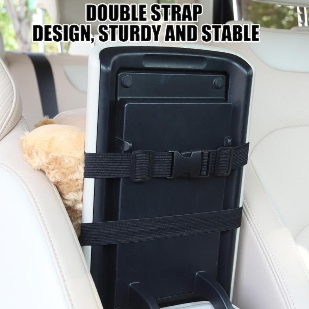 Car Trash Can Plush Bear Waterproof Storage Organizer Vehicle Trash Can Car Tissue Dispenser For Truck SUV Sedan RV Automotive