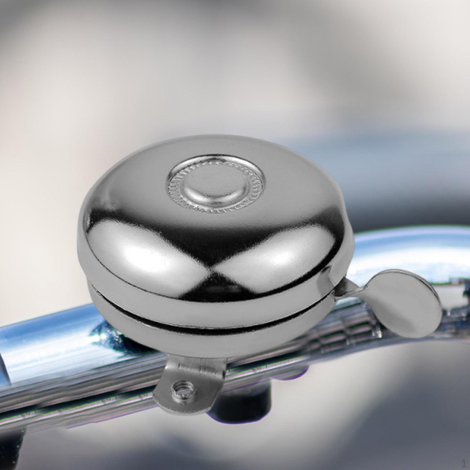 

Велосипедный звонок Компактное оборудование Легкая установка Аксессуар Классический для дороги серебряный