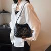 This Year, the Popular Small Bag Women's 2025 New Summer Niche Design Diamond Chain Shoulder Bag Texture Bucket Bag