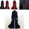 Enchanting Medieval Renaissance Women's Vintage Gown Dress For Fantasy Events And Parties