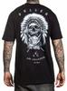 Sullen Men'S T-Shirt Silver Chief Tattoos Urban Design Premium Quality