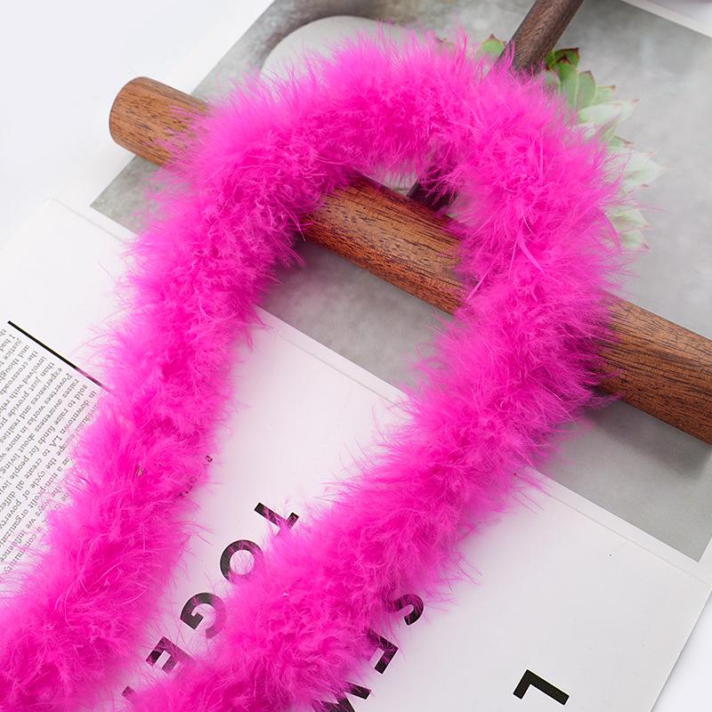 Colorful Turkey Feather Strips for DIY Crafts and Christmas Decorations