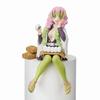 10-15cm Anime Demon Slayer Action Figure PVC Model Doll Collection Toy Car Figure Kamado Tanjiro Nezuko Sitting Ornaments