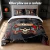 Guns N’ Roses Design Bed Bedding Set 1 Duvet Cover + 2 Pillowcases Soft Breathable Household Bed Linens