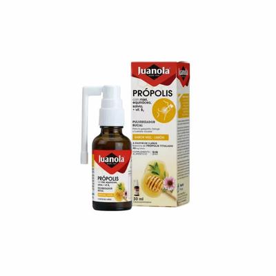 Juanola Propolis mit Honig, Echinacea, Salbei Vitamin B3 Mundspray 30ml