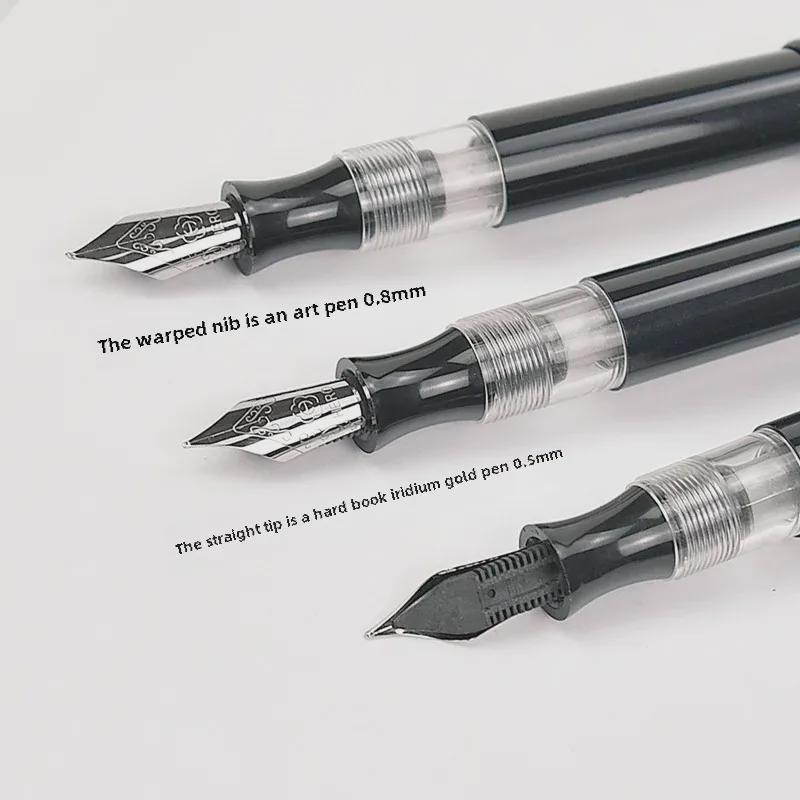 Hero 856 Classic Calligraphy Fountain Pen with Spiral Cap - Ideal for Students, Business, and Gifts.