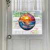 Fun-JD057 Colorful and Beautiful Sunset Home Glass Window Beautification and Decoration Electrostatic Window Sticker Without Adhesive
