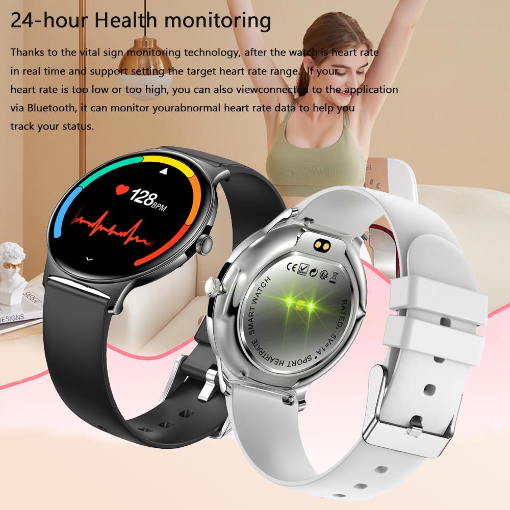 New Health Monitoring SmartWatch 100+Sports Modes Scientific Sleep Heart Rate 1.43-inch HD Large Screen Smart Watch Women