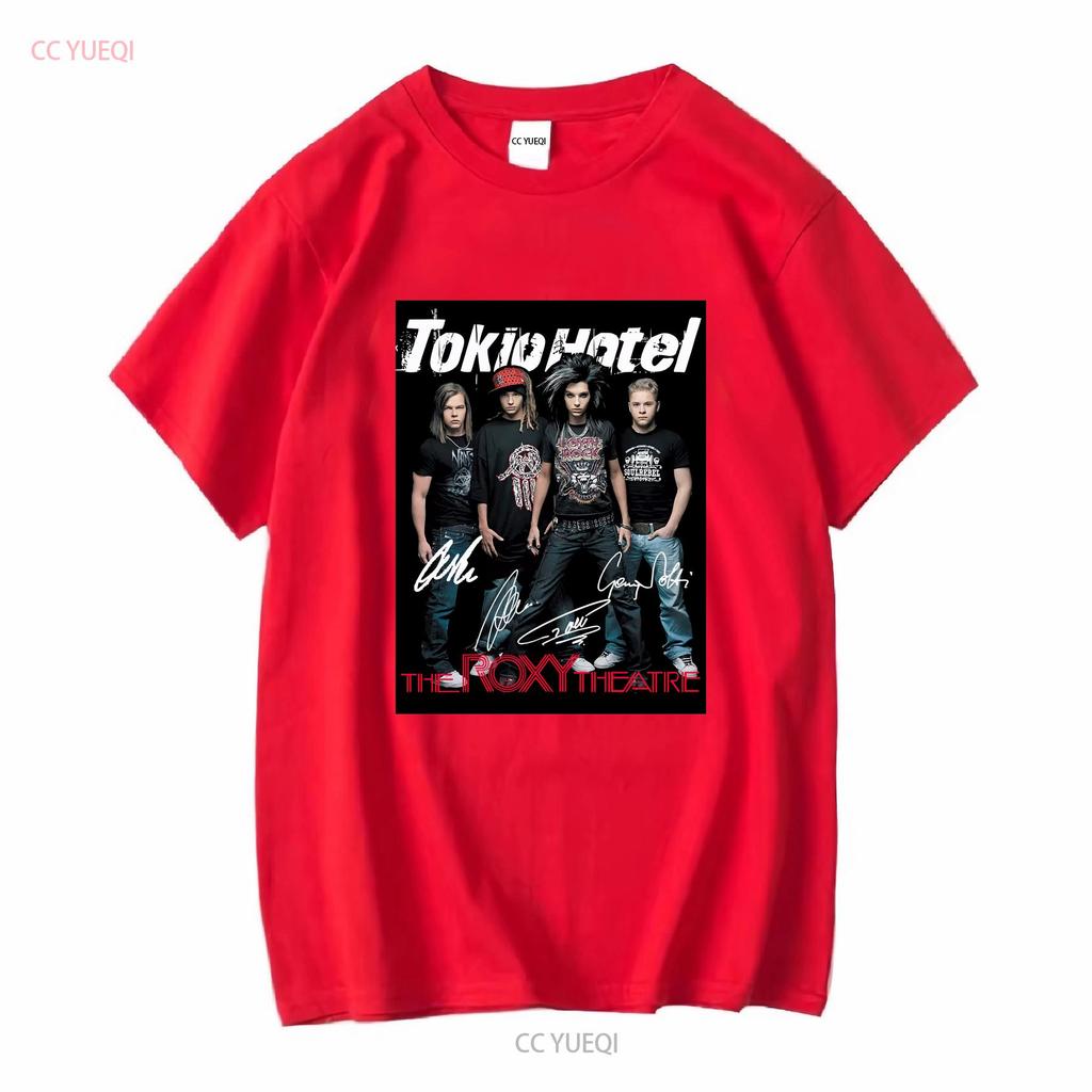 Rara Maglietta da Concerto Tokio Hotel Vtg Nera S 23xl Vintage Lavata Top Casual Per l'Uso Quotidiano Moda Leggermente Grafica Alla Moda