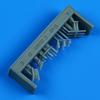 Quickboost Antenna and Sensor Set Plastic Model Parts QIC49185 1/48 MiG-21F-13 (for Eduard) (Airplane)