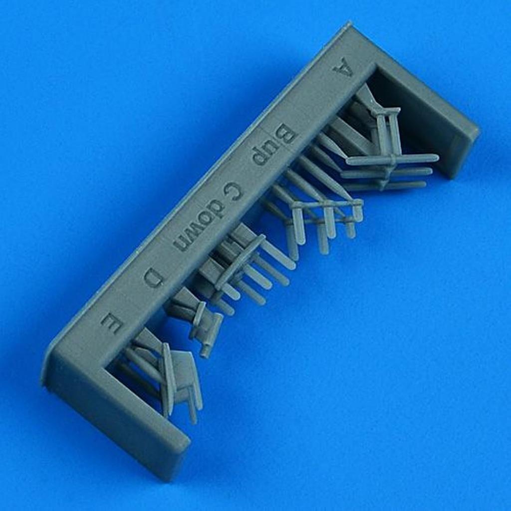 Quickboost Antenna and Sensor Set Plastic Model Parts QIC49185 1/48 MiG-21F-13 (for Eduard) (Airplane)