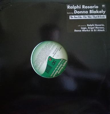12-Zoll-Schallplatte RALPHI ROSARIO, DONNA BLAKELY – Do You Like The Way That It Feels UC305 Underground Con 1998 US Dance & Electronica Gebraucht
