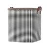 Foldable Houndstooth Storage Box
