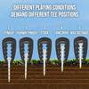 Tee Height Adjuster Tee Accurate Eliminate Variability Height Setup Tool for Consistent Swings Training Aid