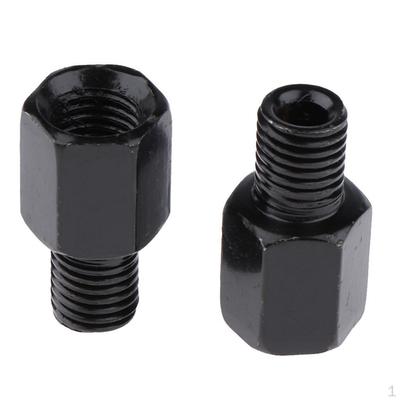 Motocyklový adaptér RH 10mm závit - černý