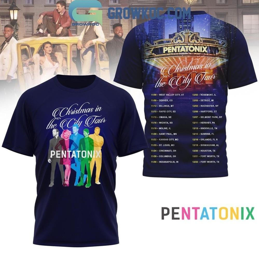 

Pentatonix Christmas In The City Tour 3D T-Shirt Unisex T-Shirt XXL