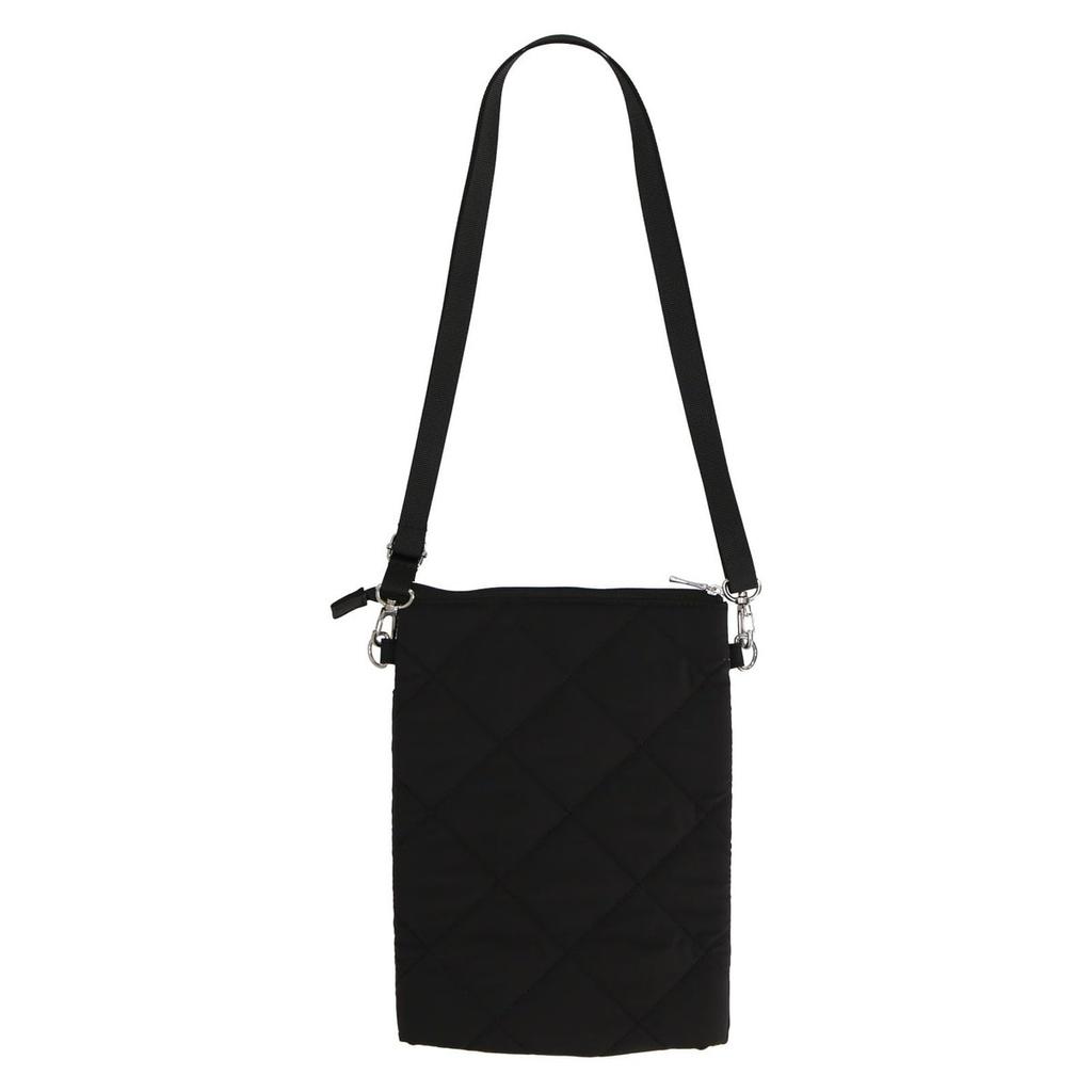 JILL STUART Women's Insulated Thermal Case S Black Quilted Bottle Bag with Shoulder Strap
