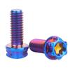 Decorative Screws GR5 Titanium Alloy Titanium Alloy Screws M6 10/15/20/25/30mm Fancy Screws Titanium Bolt