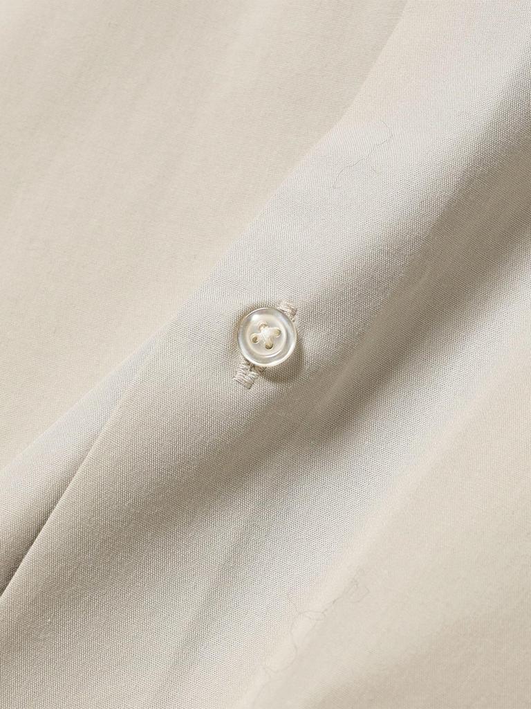 B:MING LIFE STORE by BEAMS Men's IVORY Polyester Cotton Short Shirt