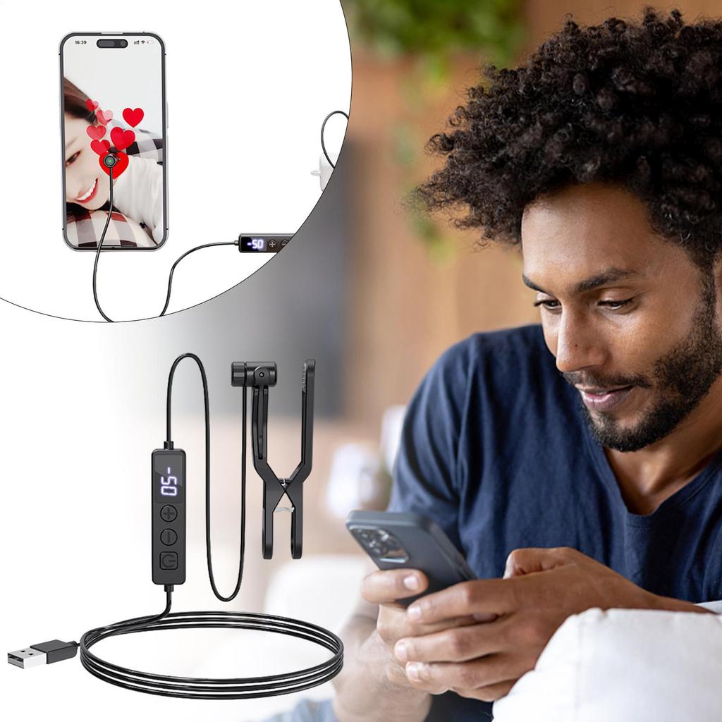 Auto Clicker for Phone Automatic Screen Tapper Adjustable Auto Clicker Tool for Gaming Shopping Live Broadcasts Reward Tasks