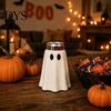 Spooky Jar Cooler Halloween Ghost Can Holder, Figurine Drink Reusable Flexible Holder Sleeve, for Party Slim Standard And Tall Cans Insulated Sleeve