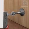 Smooth Rolling Silent Door Stop Pulley Anti Sagging Load-Bearing Door Bottom Translation Wheels Anti-wear Furniture Wheels Door