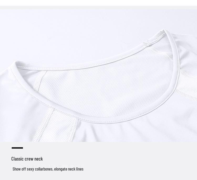Women's Short Sleeve Mesh Yoga T-Shirt – Breathable, Quick-Dry, High Elastic Fitness Wear