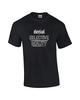 Not Denial Selective Reality Funny Tee Shirt Black