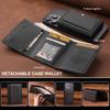 EUCAGR Faux Leather Men Women Magnetic Card Case for All Magsafe Functions Phone Case Card Holder Wallet Luxury PU Leather