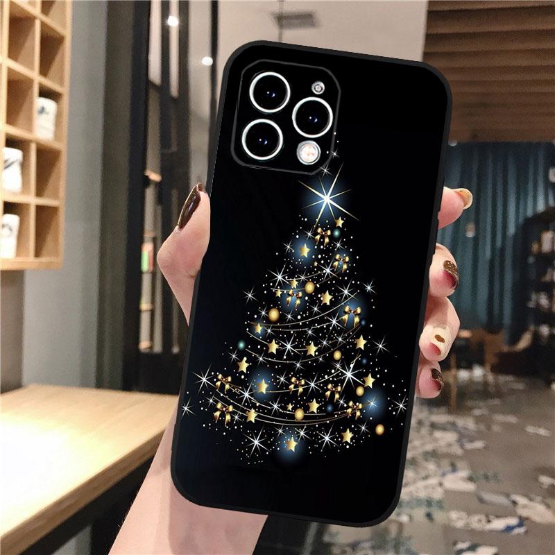 Christmas Tree Phone Case For iphone 17 Pro Max Air 16 15 14 13 Pro Max 15 16 Pro 15Plus