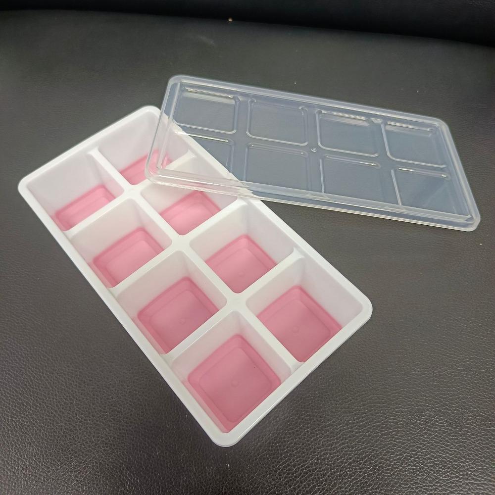 Silicone Ice Cube Trays,Square Big Silicone Ice Cube Moulds Set for Freezer Container,Reusable BPA Free Ice Cube Molds Maker for Whiskey
