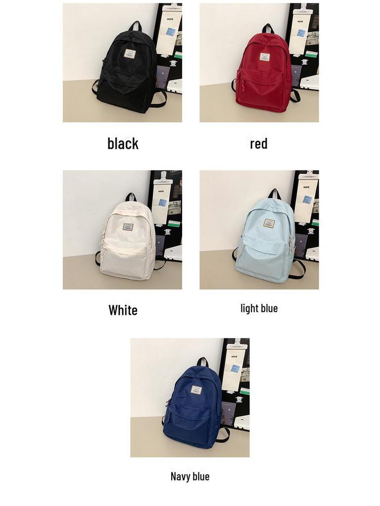 Trendy lett ryggsekk med stor kapasitet for ungdomsskoleelever