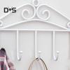Wall Mounted Coat Rack with Hooks Durable Construction Strong Load-bearing Easy To Install Hat Towels Clothes Hanger Hooks