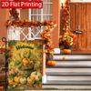 2D Flat, 2D FlatAutumn Welcome Thanksgiving Pumpkin Garden Flag_2-28x40 Inch Outdoor Garden Flag Double-sided Home Decoration Courtyard Decoration Out