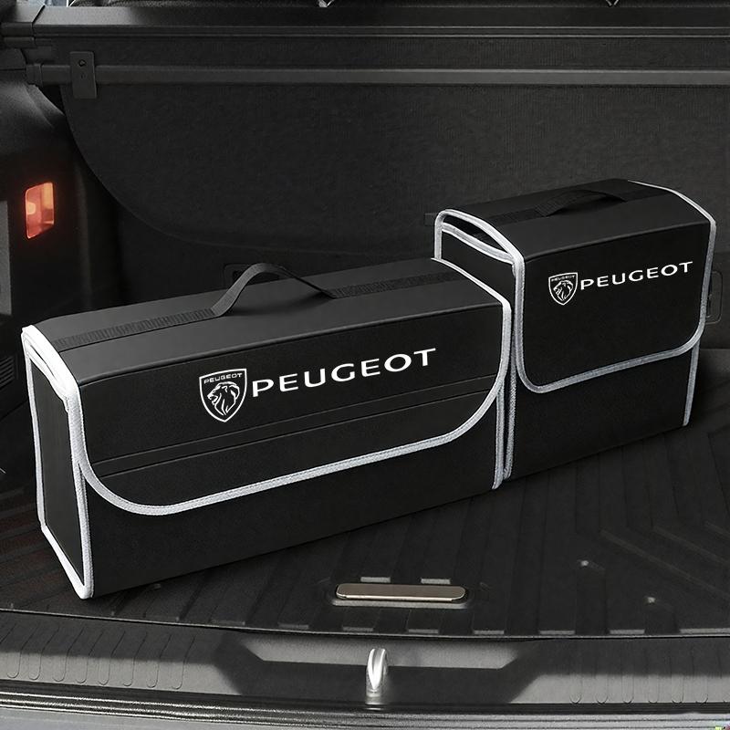 Peugeot Car Trunk Organizer Box Large Capacity Folding Storage Bag For Peugeot 408 4008 308 3008 Rifter 5008 508 2008 208 301