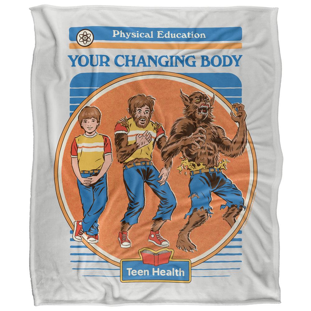 Steven Rhodes Your Changing Body Soft Touch Blanket