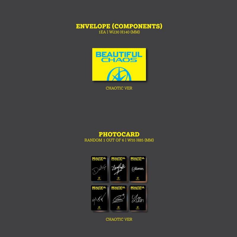 [PRE ORDER] KATSEYE – BEAUTIFUL CHAOS (Photobook Ver. Total 2 Versions)