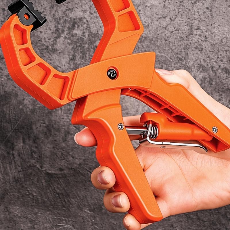 Carpentry Clip Quick Ratchet Carpenter Tool Woodworking Clamp Photography Spring Clamps For Precisely Woodworking Tasks M4YD