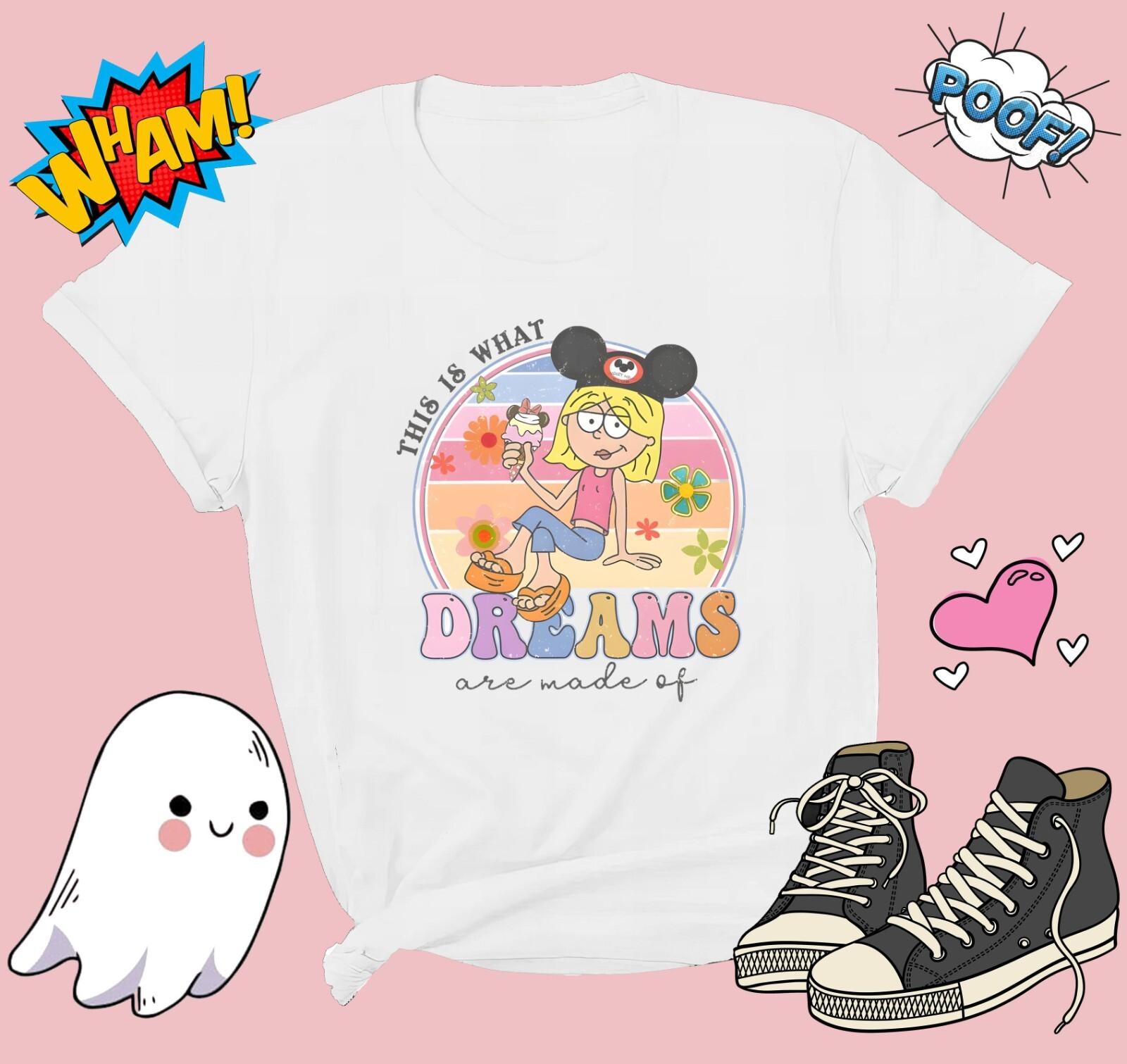 Retro Mickey Lizzie T-shirt T shirt Men Women Unisex Tshirt G646 M